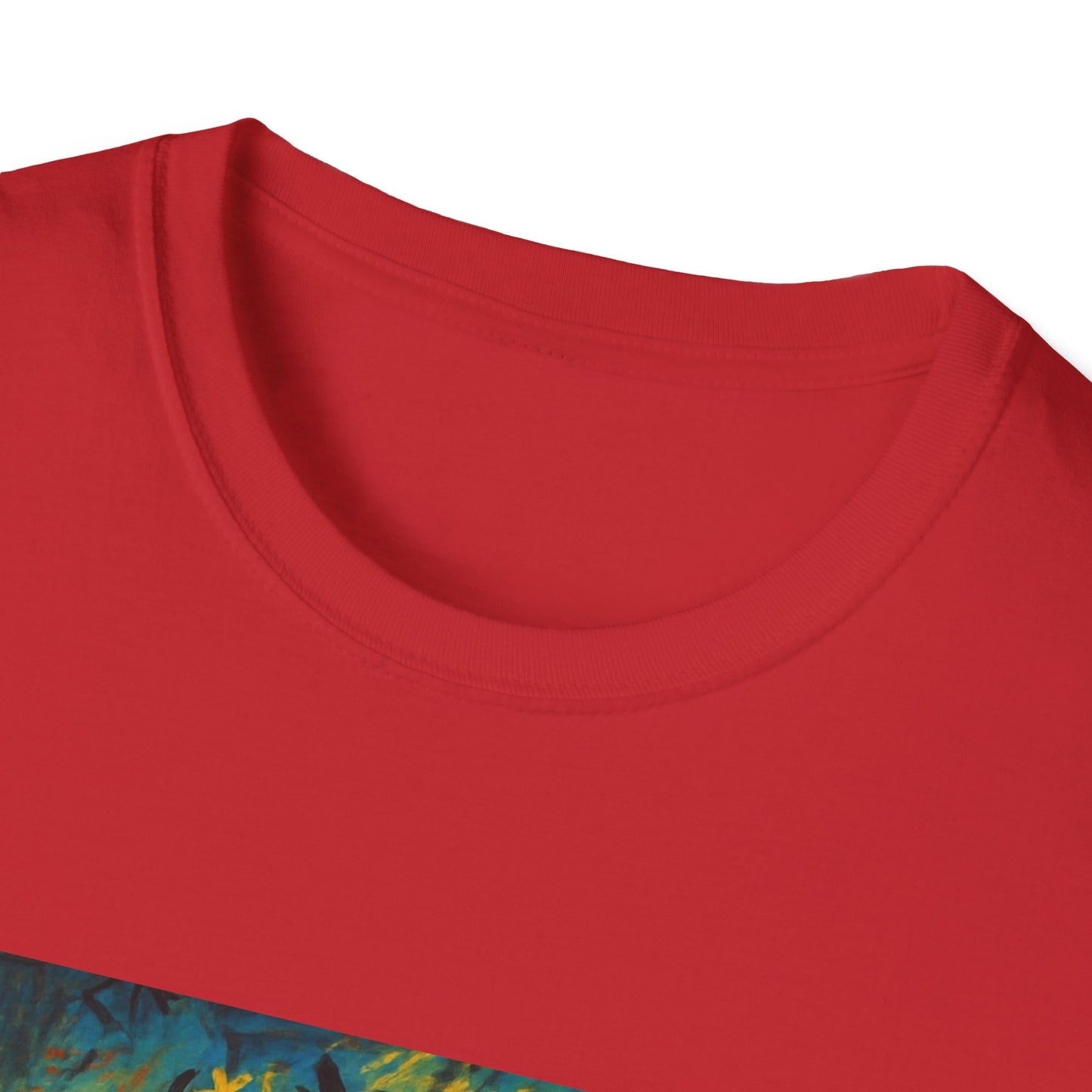 Dynamic Art Running T-Shirt - Inspired Fitness Gift, Activewear, Motivational Tee, Gift for Runners, Sports Apparel