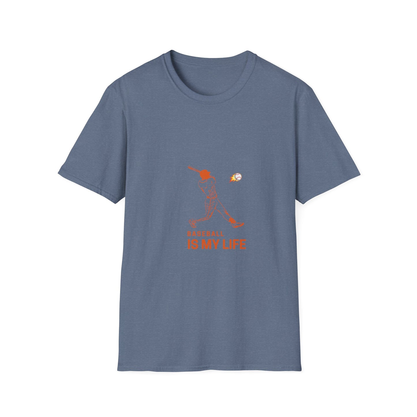 Baseball Is My Life Unisex T-Shirt, Perfect for Sports Lovers, Casual Wear, Gifts for Baseball Fans, Athletic Tee
