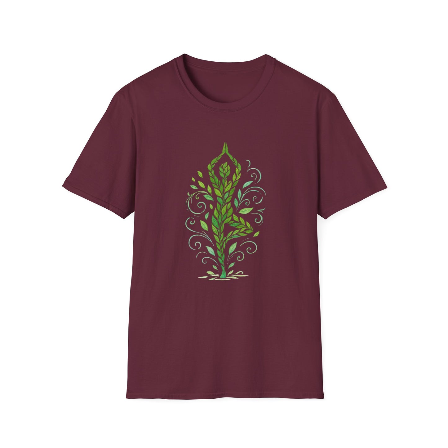 Nature-Inspired Unisex Softstyle T-Shirt - Eco-Friendly Design for Nature Lovers