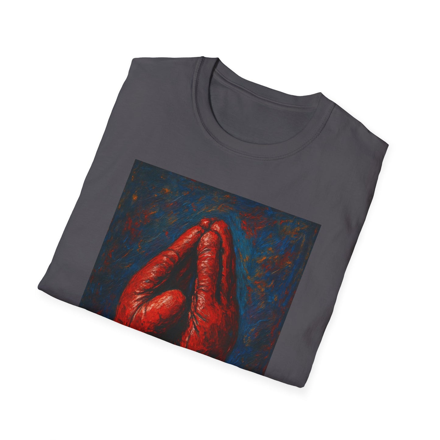Artistic Boxing Gloves T-Shirt, Unisex Graphic Tee, Sports Apparel, Gift for Sports Lovers, Unique Statement Shirt