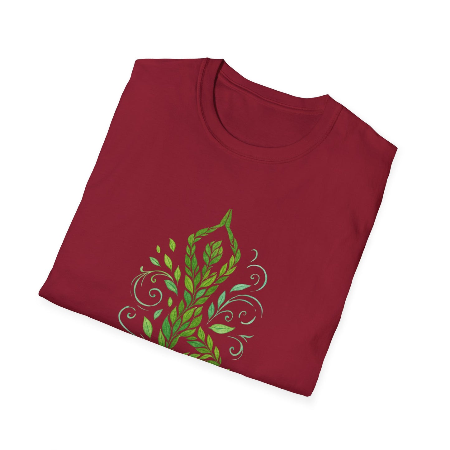 Nature-Inspired Unisex Softstyle T-Shirt - Eco-Friendly Design for Nature Lovers
