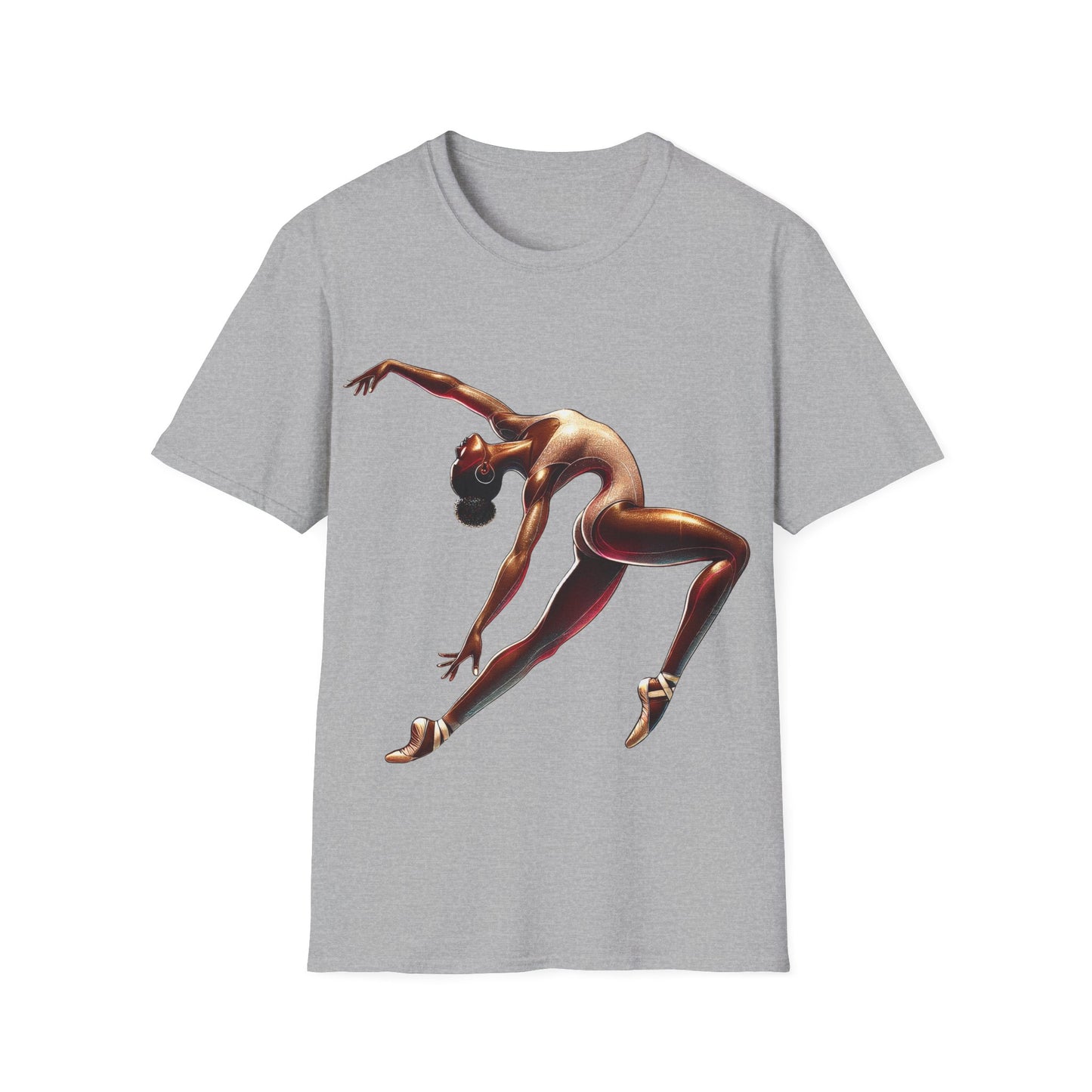 Unisex Dance Art T-Shirt - Inspirational Gift for Dancers, Athletes, Fitness Lovers, Birthday, Dance Events, Stylish Casual Wear