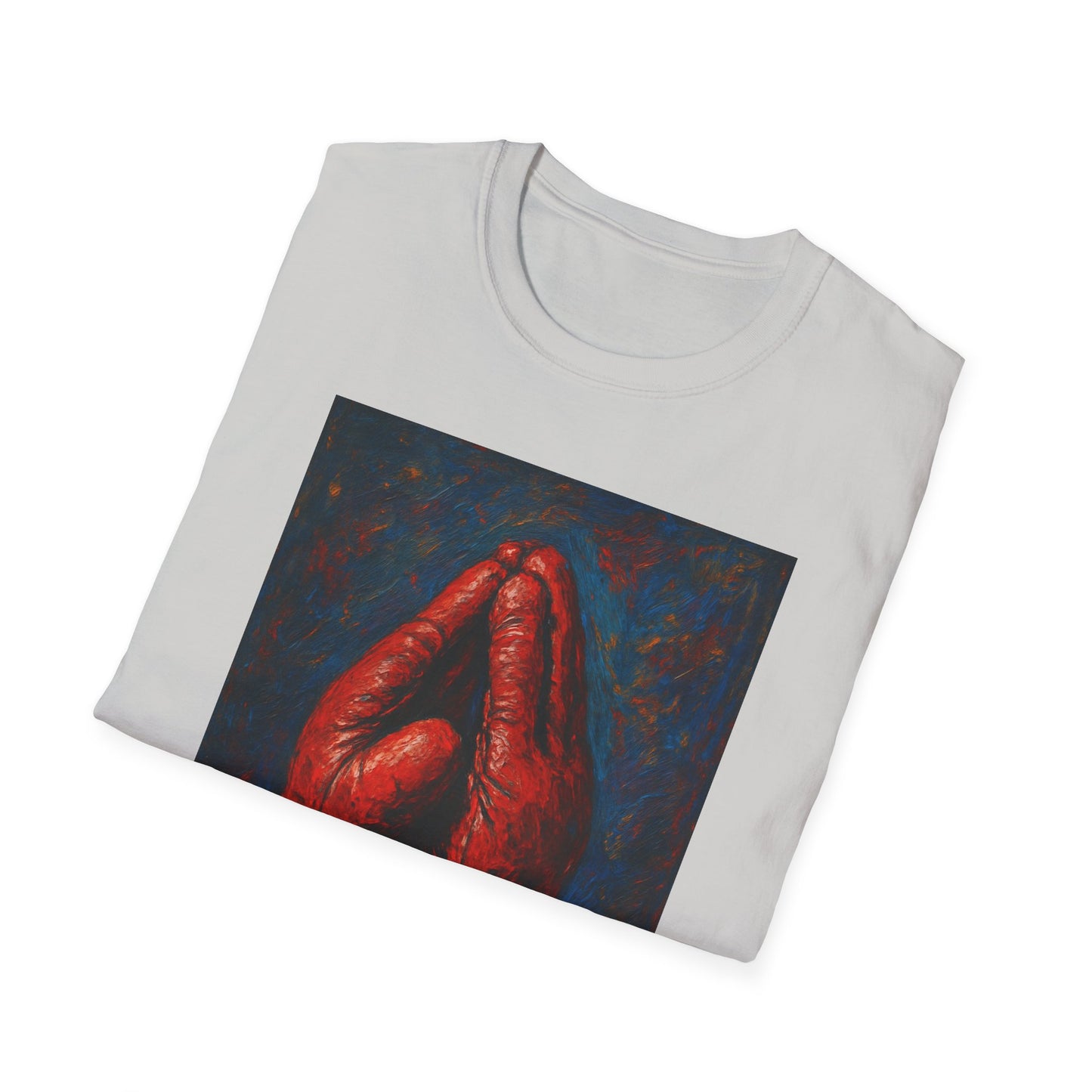 Artistic Boxing Gloves T-Shirt, Unisex Graphic Tee, Sports Apparel, Gift for Sports Lovers, Unique Statement Shirt