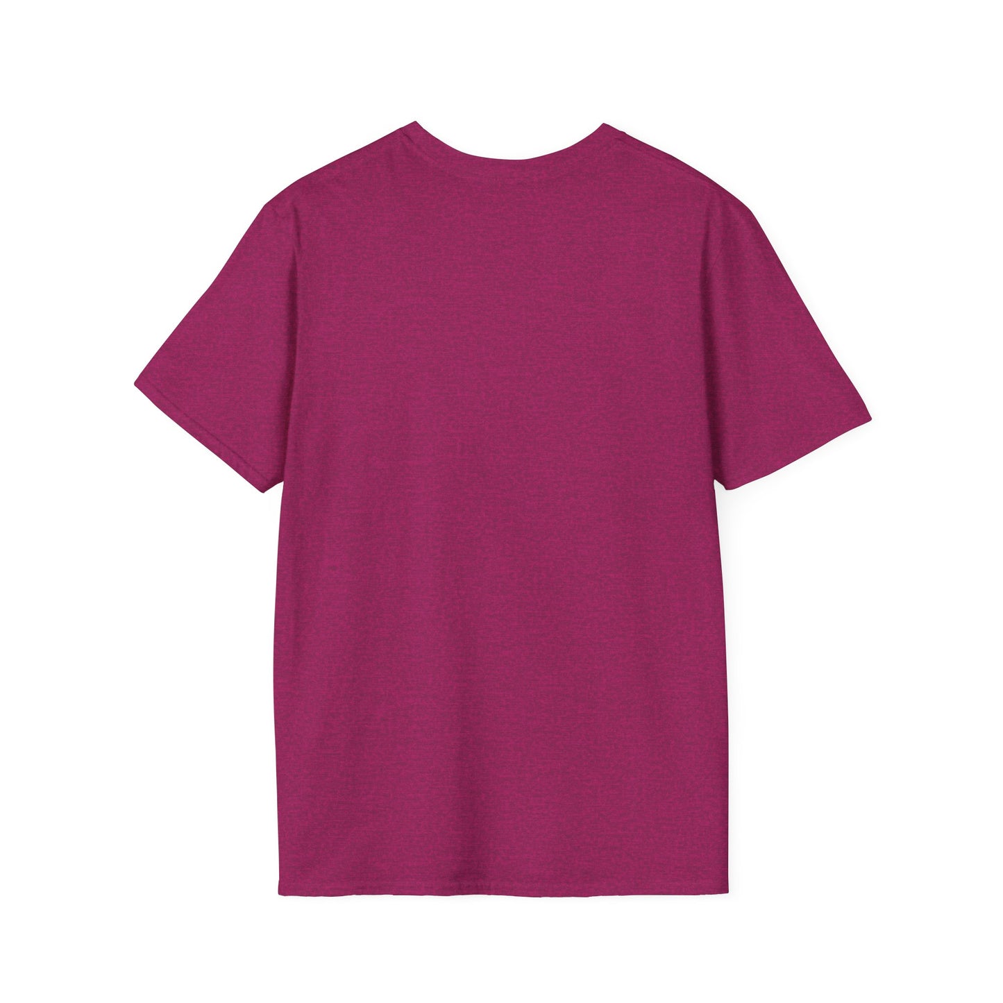 Peace, Love, & Nature Unisex T-Shirt - Softstyle Graphic Tee for Mindfulness and Eco Lovers, Relaxed Fit, Gift for Nature Enthusiasts