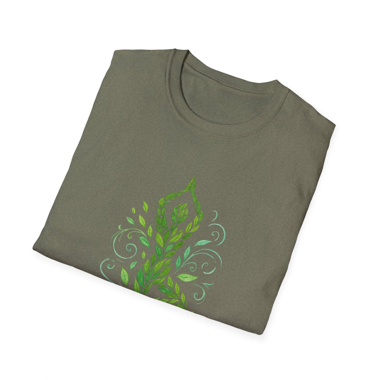 Nature-Inspired Unisex Softstyle T-Shirt - Eco-Friendly Design for Nature Lovers