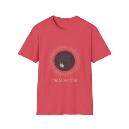 Om Sweet Om Unisex Softstyle T-Shirt - Comfortable Spiritual Wear