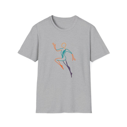 Stylish Movement Graphic T-Shirt - Soft, Unisex Tee for Active Lifestyles, Gift for Fitness Lovers, Casual Wear, Trendy Fashion