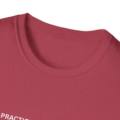 Peace, Love, & Nature Unisex T-Shirt - Softstyle Graphic Tee for Mindfulness and Eco Lovers, Relaxed Fit, Gift for Nature Enthusiasts
