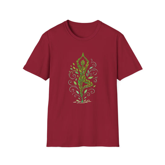 Nature-Inspired Unisex Softstyle T-Shirt - Eco-Friendly Design for Nature Lovers