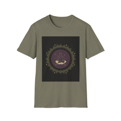 Zen Buddha Meditative T-Shirt | Unisex Softstyle Tee