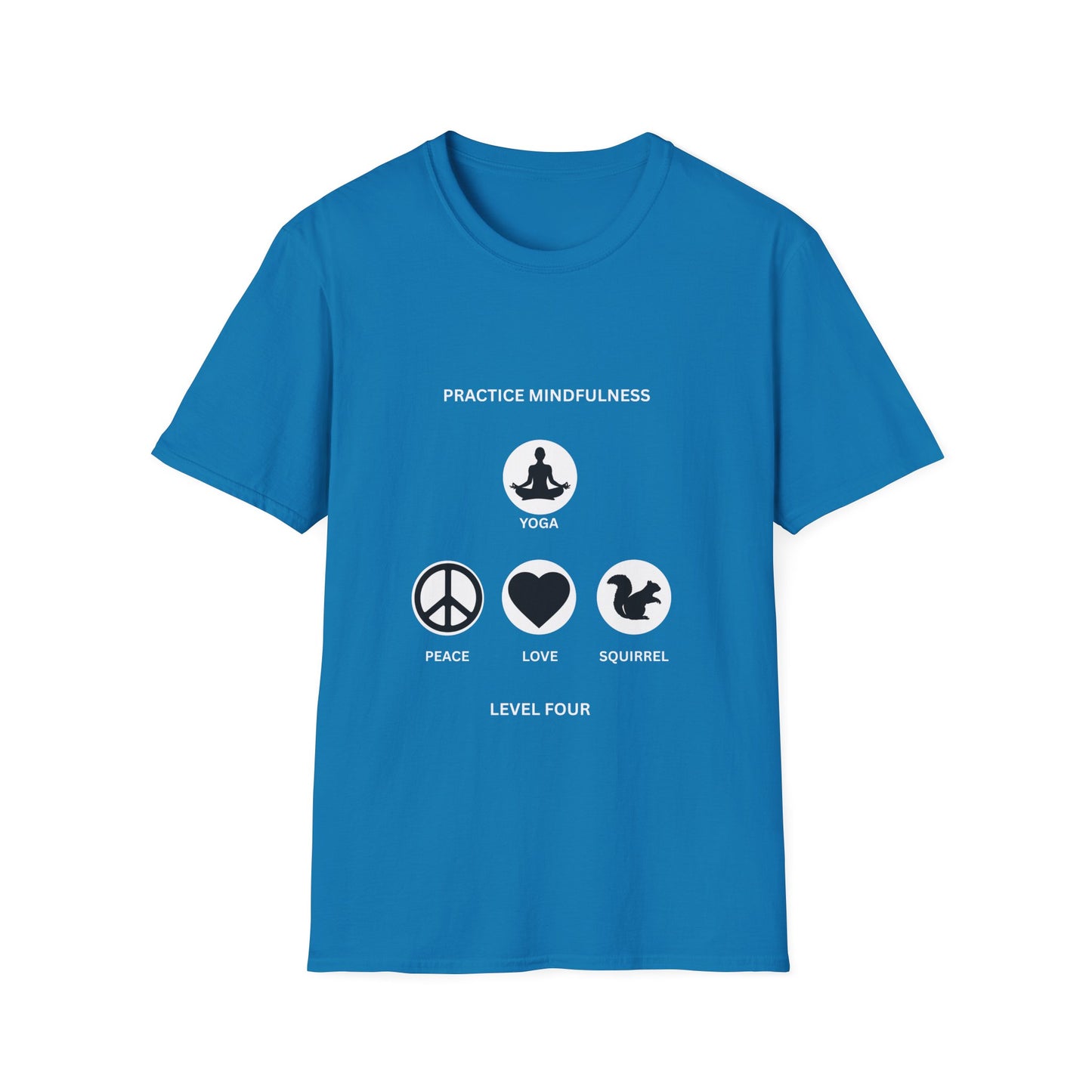 Peace Love Meditation T-Shirt, Unisex Graphic Tee, Mindfulness Shirt, Yoga Lover Gift, Casual Wear, Comfortable Top