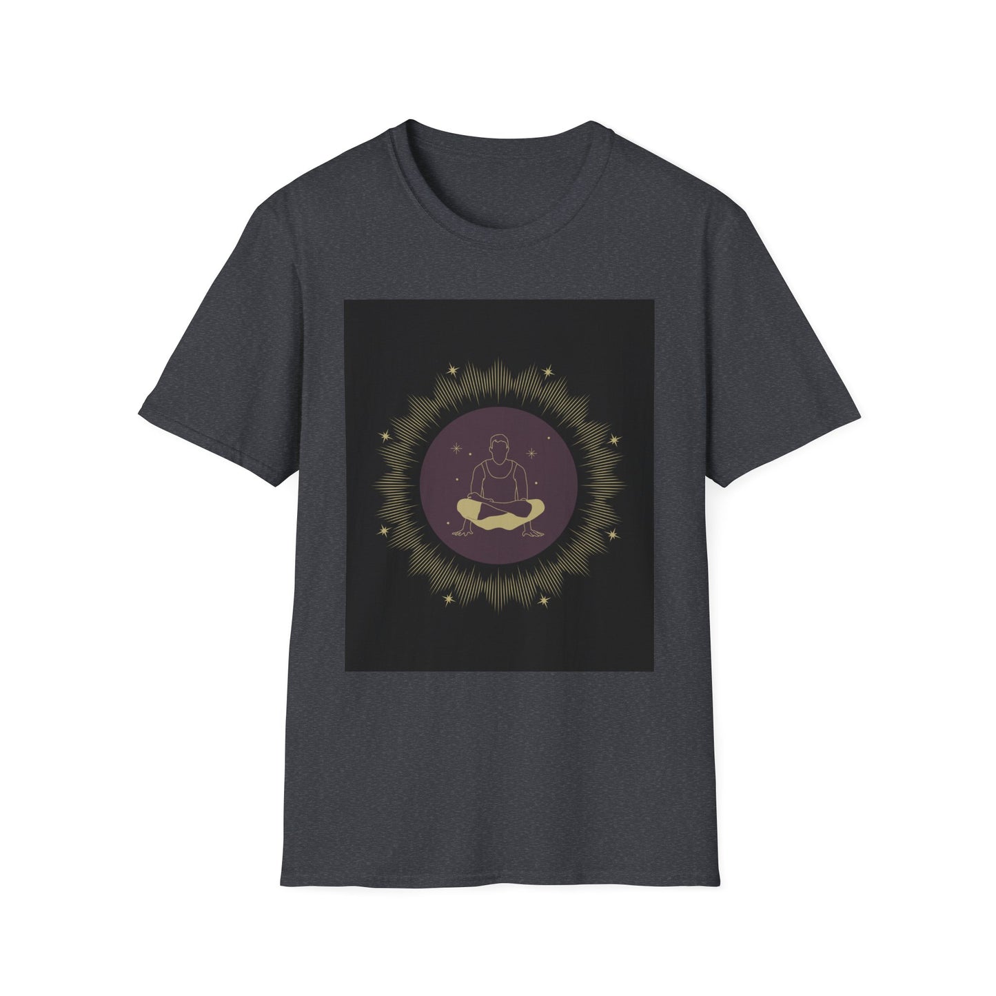 Zen Buddha Meditative T-Shirt | Unisex Softstyle Tee