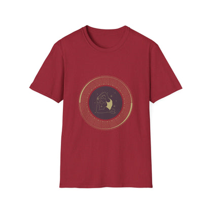 Astrological Moon Graphic Unisex Softstyle T-Shirt - Perfect for Cosmic Lovers