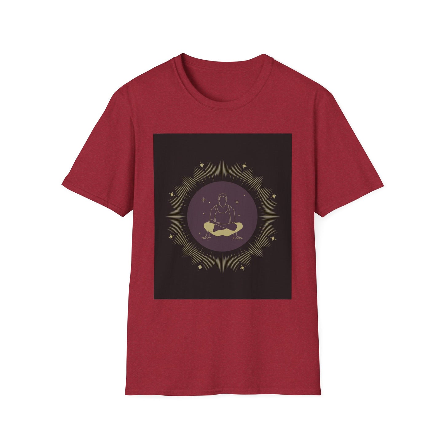 Zen Buddha Meditative T-Shirt | Unisex Softstyle Tee