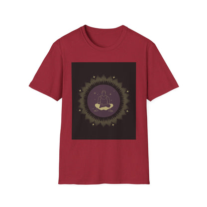 Zen Buddha Meditative T-Shirt | Unisex Softstyle Tee
