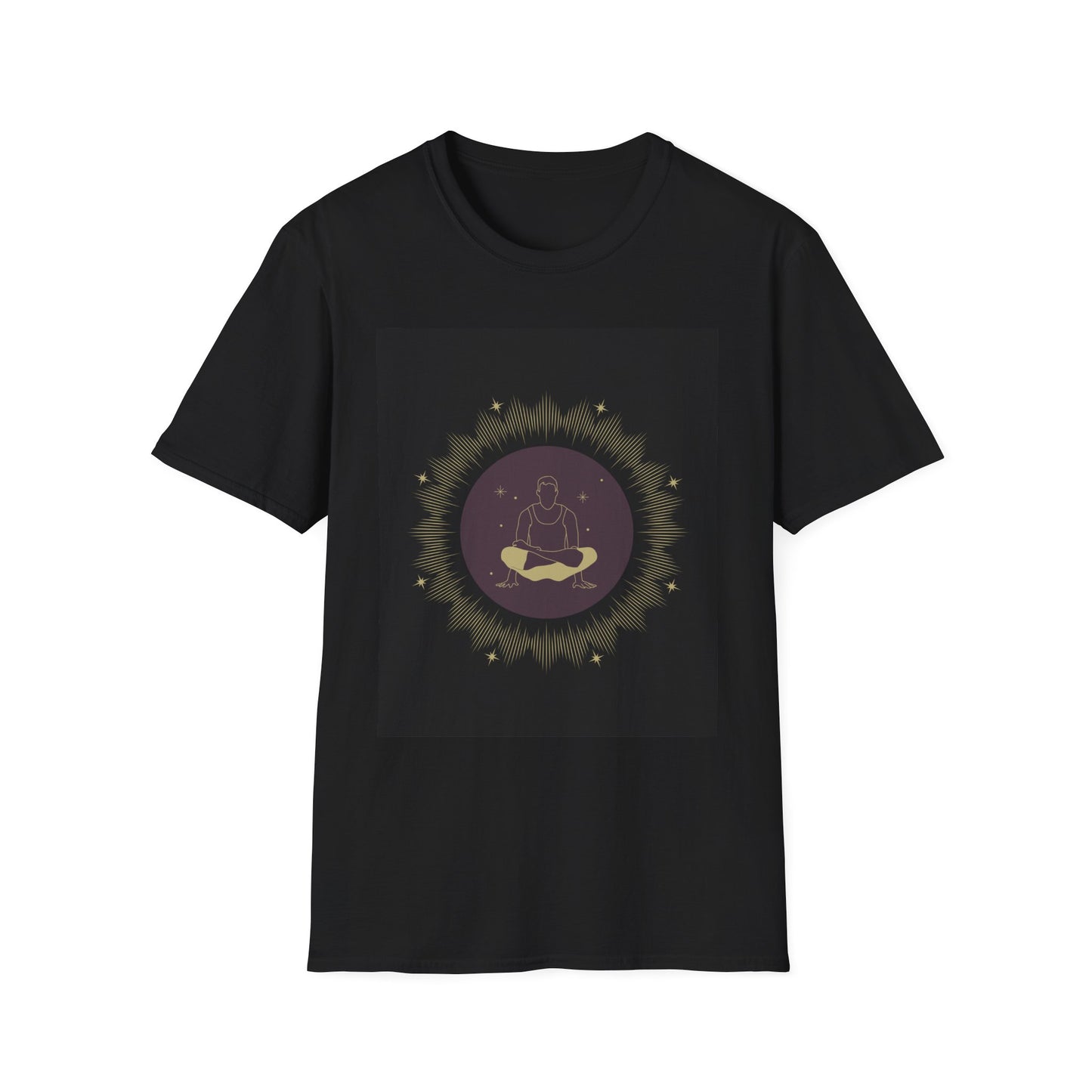 Zen Buddha Meditative T-Shirt | Unisex Softstyle Tee