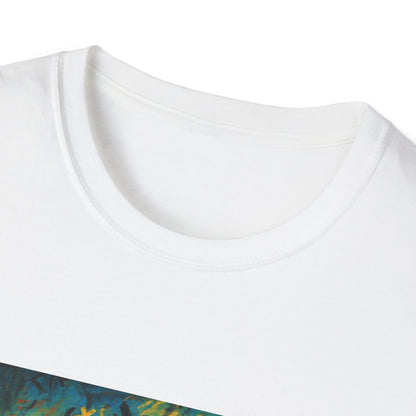 Dynamic Art Running T-Shirt - Inspired Fitness Gift, Activewear, Motivational Tee, Gift for Runners, Sports Apparel