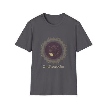 Om Sweet Om Unisex Softstyle T-Shirt - Comfortable Spiritual Wear