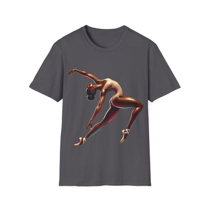 Unisex Dance Art T-Shirt - Inspirational Gift for Dancers, Athletes, Fitness Lovers, Birthday, Dance Events, Stylish Casual Wear