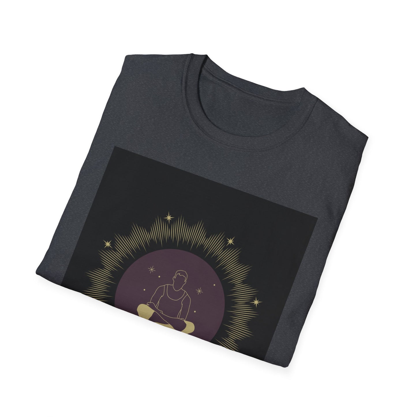 Zen Buddha Meditative T-Shirt | Unisex Softstyle Tee