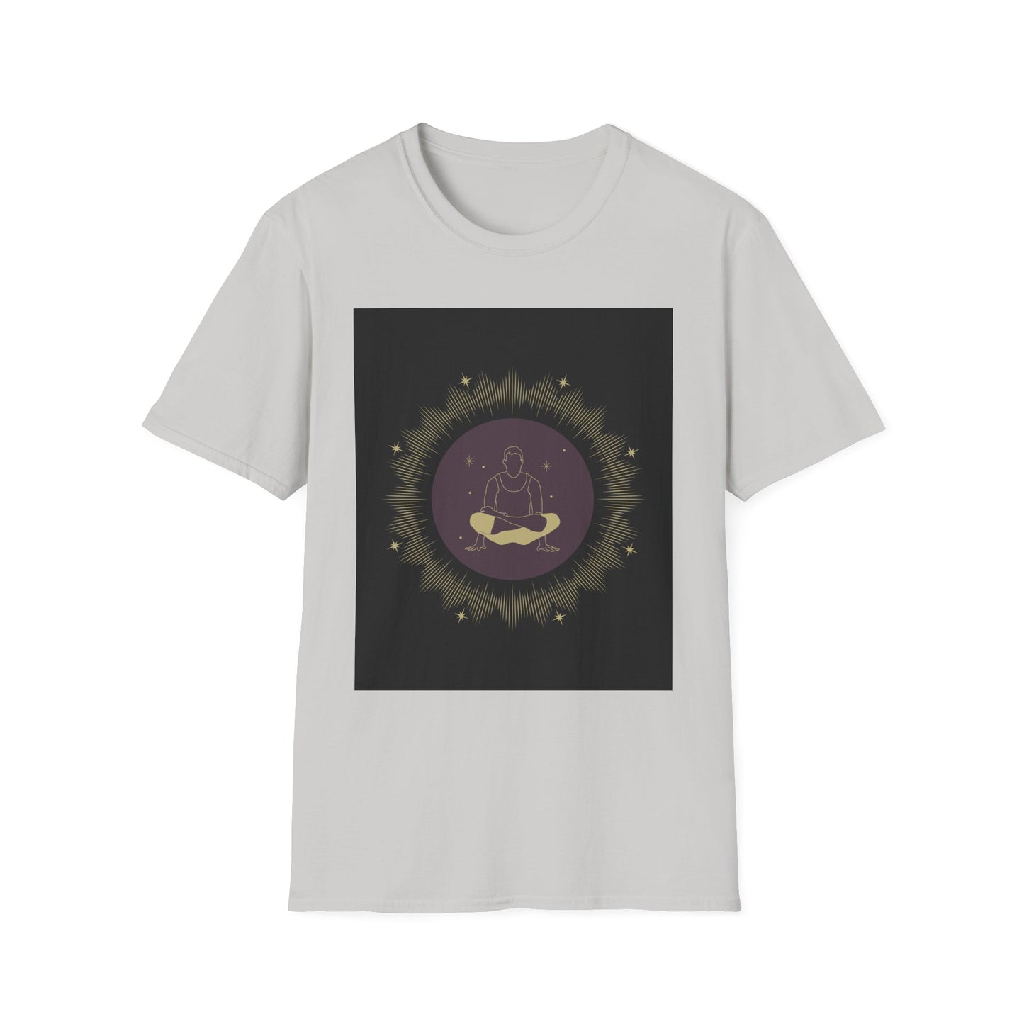 Zen Buddha Meditative T-Shirt | Unisex Softstyle Tee