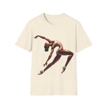 Unisex Dance Art T-Shirt - Inspirational Gift for Dancers, Athletes, Fitness Lovers, Birthday, Dance Events, Stylish Casual Wear