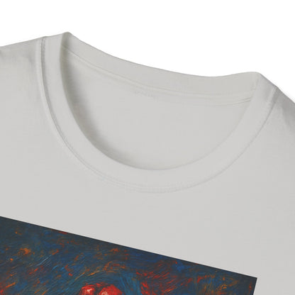Artistic Boxing Gloves T-Shirt, Unisex Graphic Tee, Sports Apparel, Gift for Sports Lovers, Unique Statement Shirt