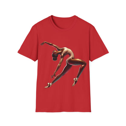 Unisex Dance Art T-Shirt - Inspirational Gift for Dancers, Athletes, Fitness Lovers, Birthday, Dance Events, Stylish Casual Wear