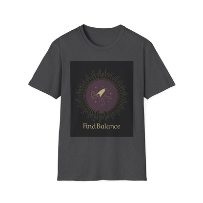 Find Balance Unisex Softstyle T-Shirt - Comfortable & Inspirational Apparel