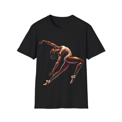Unisex Dance Art T-Shirt - Inspirational Gift for Dancers, Athletes, Fitness Lovers, Birthday, Dance Events, Stylish Casual Wear