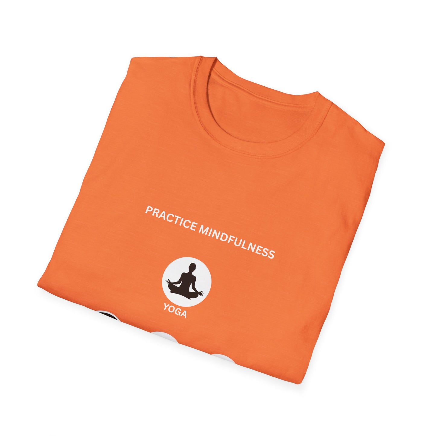Peace, Love, & Nature Unisex T-Shirt - Softstyle Graphic Tee for Mindfulness and Eco Lovers, Relaxed Fit, Gift for Nature Enthusiasts