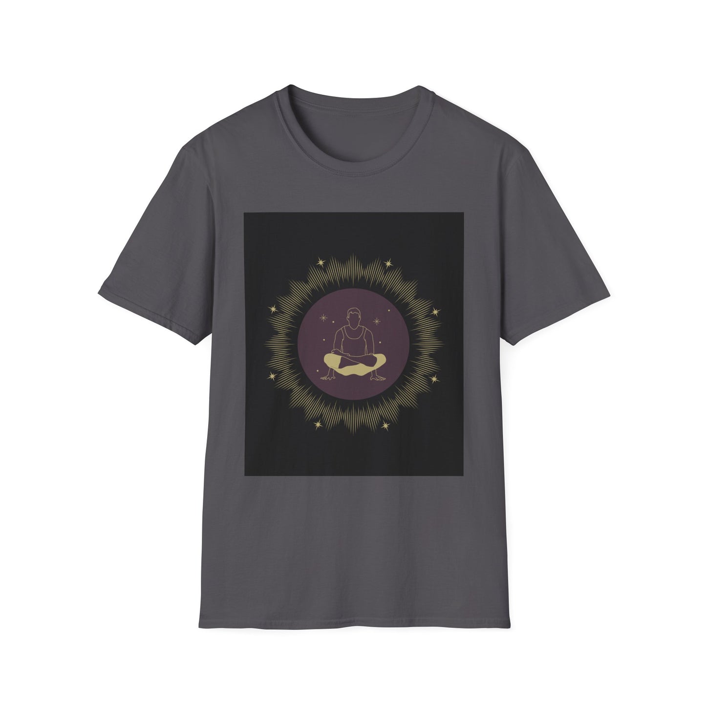 Zen Buddha Meditative T-Shirt | Unisex Softstyle Tee