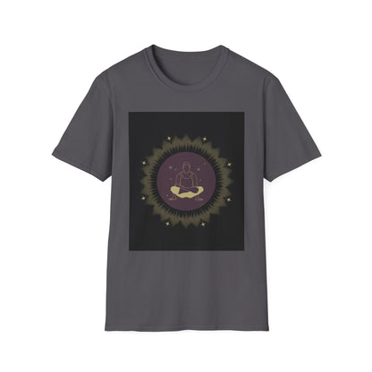 Zen Buddha Meditative T-Shirt | Unisex Softstyle Tee