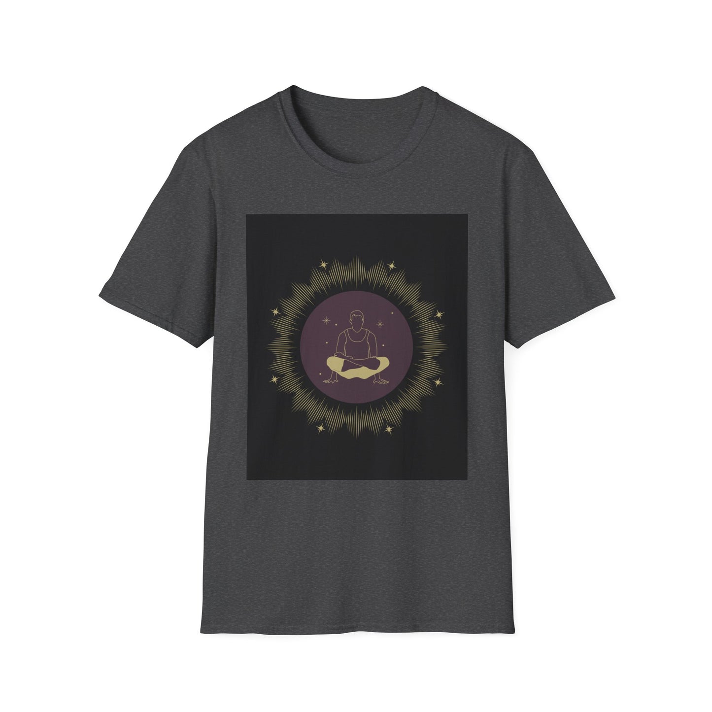 Zen Buddha Meditative T-Shirt | Unisex Softstyle Tee