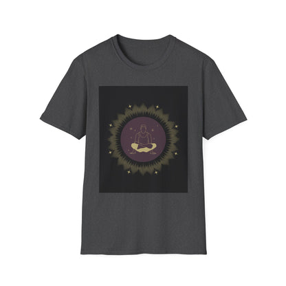 Zen Buddha Meditative T-Shirt | Unisex Softstyle Tee