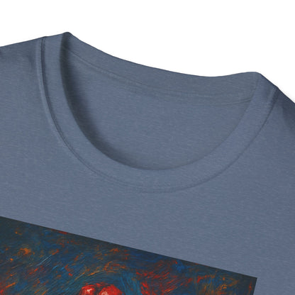 Artistic Boxing Gloves T-Shirt, Unisex Graphic Tee, Sports Apparel, Gift for Sports Lovers, Unique Statement Shirt
