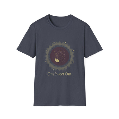 Om Sweet Om Unisex Softstyle T-Shirt - Comfortable Spiritual Wear
