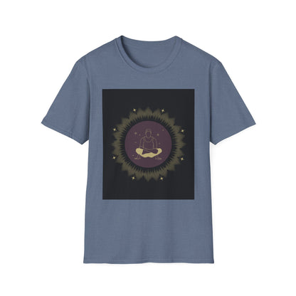 Zen Buddha Meditative T-Shirt | Unisex Softstyle Tee