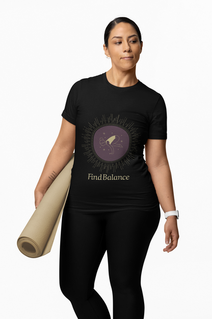 Find Balance Unisex Softstyle T-Shirt - Comfortable & Inspirational Apparel