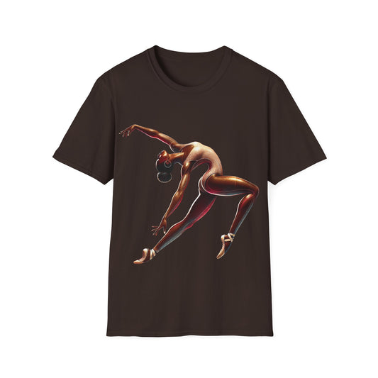 Unisex Dance Art T-Shirt - Inspirational Gift for Dancers, Athletes, Fitness Lovers, Birthday, Dance Events, Stylish Casual Wear