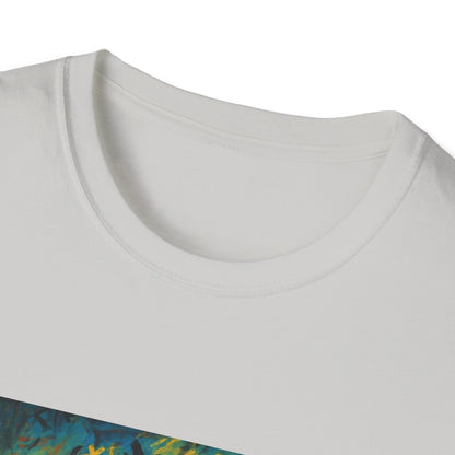 Dynamic Art Running T-Shirt - Inspired Fitness Gift, Activewear, Motivational Tee, Gift for Runners, Sports Apparel