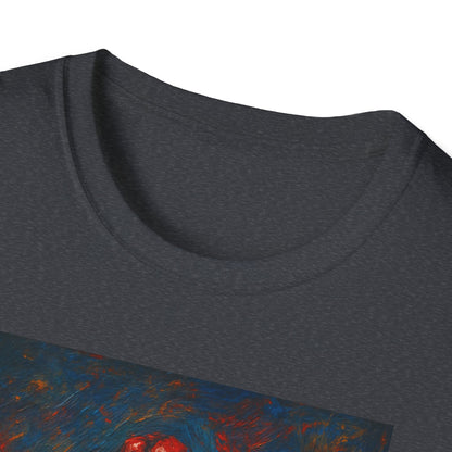 Artistic Boxing Gloves T-Shirt, Unisex Graphic Tee, Sports Apparel, Gift for Sports Lovers, Unique Statement Shirt