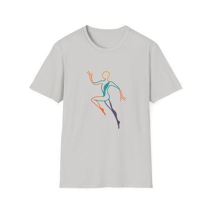 Stylish Movement Graphic T-Shirt - Soft, Unisex Tee for Active Lifestyles, Gift for Fitness Lovers, Casual Wear, Trendy Fashion