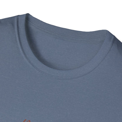 Inspirational Unisex Softstyle T-Shirt - "Be Solid and Flexible"