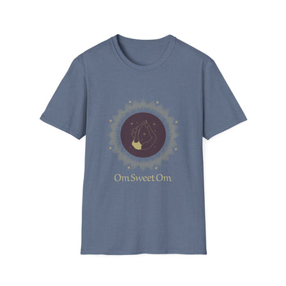 Om Sweet Om Unisex Softstyle T-Shirt - Comfortable Spiritual Wear