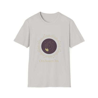 Om Sweet Om Unisex Softstyle T-Shirt - Comfortable Spiritual Wear