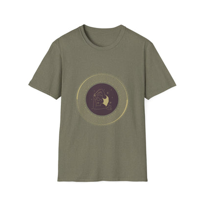 Astrological Moon Graphic Unisex Softstyle T-Shirt - Perfect for Cosmic Lovers