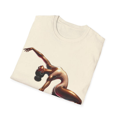 Unisex Dance Art T-Shirt - Inspirational Gift for Dancers, Athletes, Fitness Lovers, Birthday, Dance Events, Stylish Casual Wear
