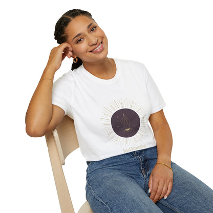 Unisex Softstyle T-Shirt - Inspirational 'Just Breathe' Tee, Relaxation Gift, Mindfulness Apparel, Meditation Shirt, Casual Outfit