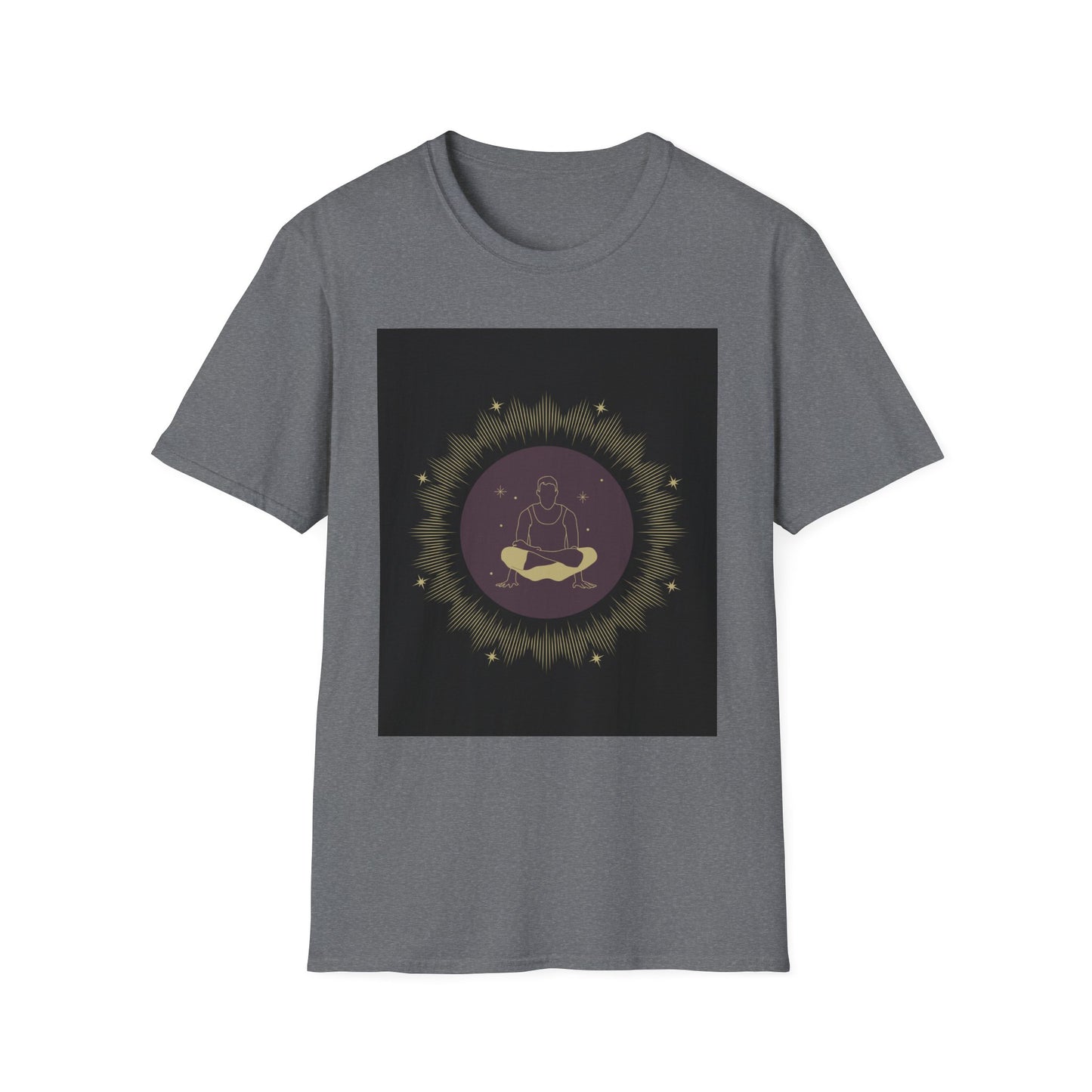 Zen Buddha Meditative T-Shirt | Unisex Softstyle Tee
